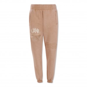 Pantalones Jogger Karl Kani My Crew Mujer Beige | wVJKAfZzlcy