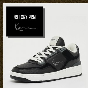 Zapatillas Karl Kani Calle Estilo Cuero Logo Hombre Negras | X9EVlaw32cg