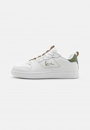 Zapatillas Karl Kani Logo Hombre Blancas | FulgmOKnN91