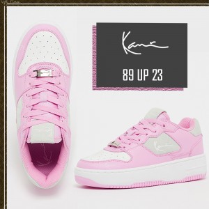 Zapatillas Karl Kani Rubber Sole Calle Estilo Plain Cuero Logo Low-Top Mujer Rosas | 4Llr9LhUtCo