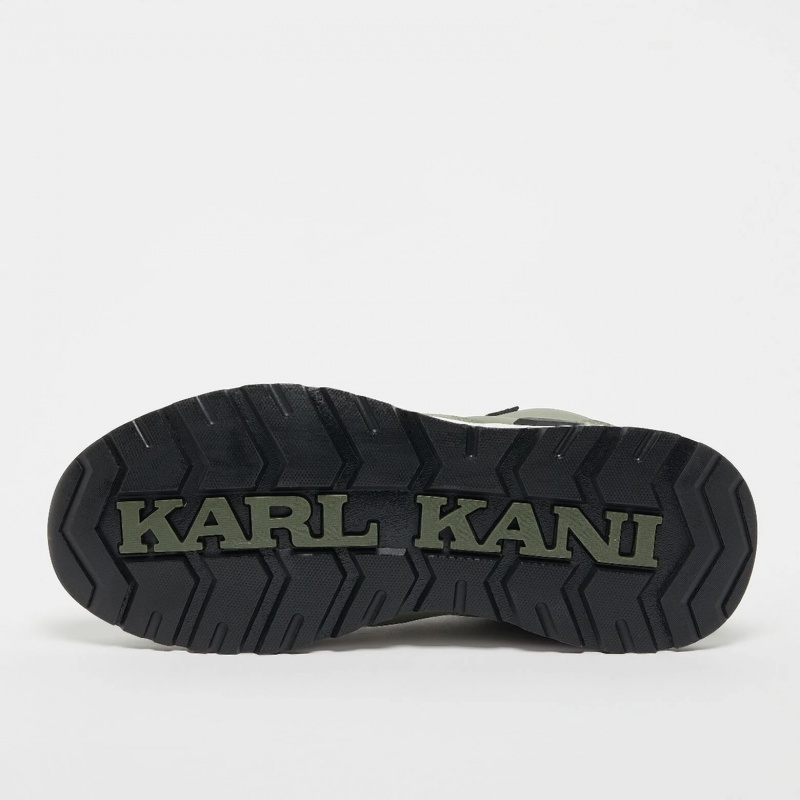 Botas Karl Kani Calle Estilo Cuero Logo Hombre Verde | Q0fN3LPkBpK