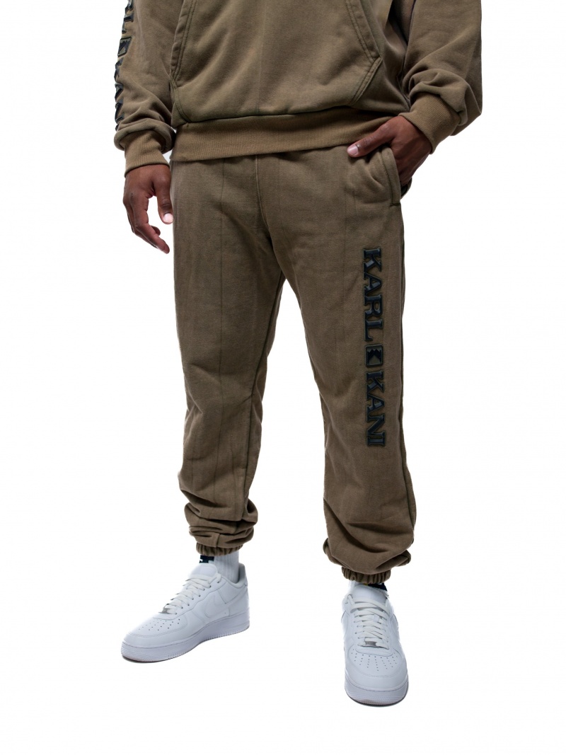 Pantalones Jogger Karl Kani Balance Hombre Verde Oliva | qvkQFP2kwGx