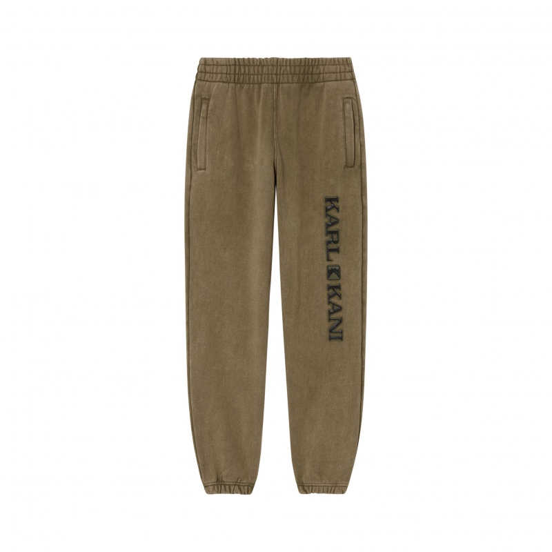 Pantalones Jogger Karl Kani Balance Hombre Verde Oliva | qvkQFP2kwGx