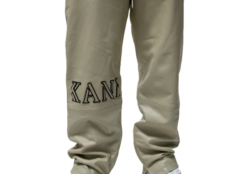 Pantalones Jogger Karl Kani Montana Cuero Hombre Marrones | kSHC1S9OZUb