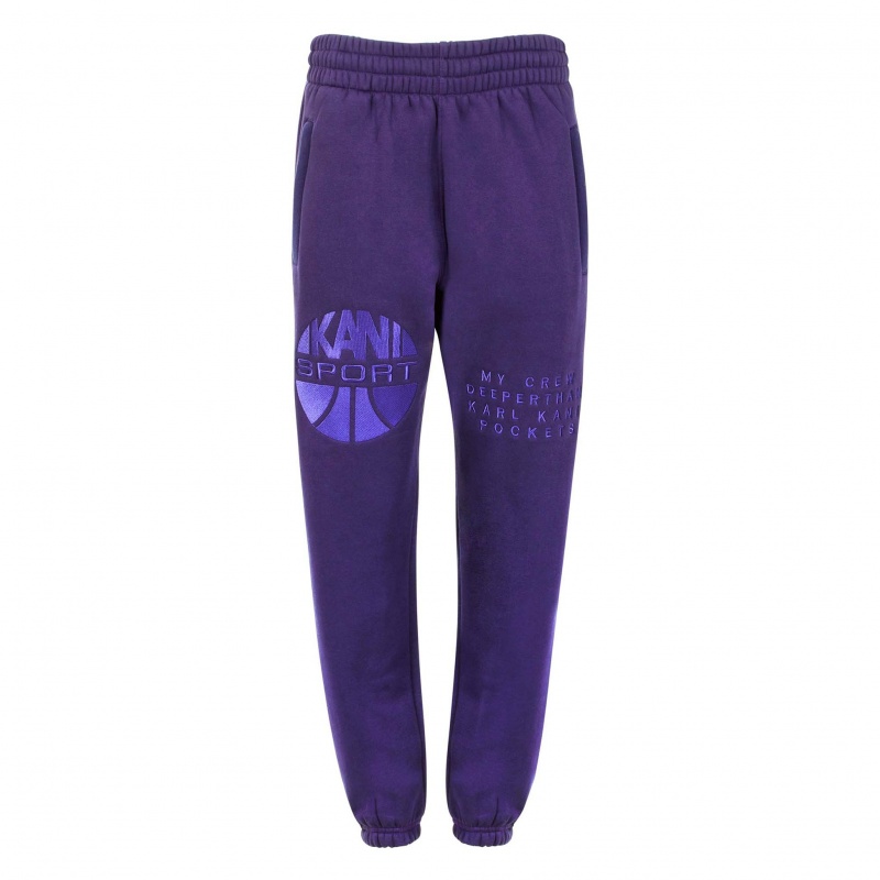 Pantalones Jogger Karl Kani My Crew Mujer Moradas | jlX7v2RDPOh