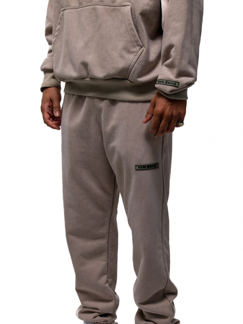 Pantalones Jogger Karl Kani Quake Hombre Marrones | Tcexs4WTe4t