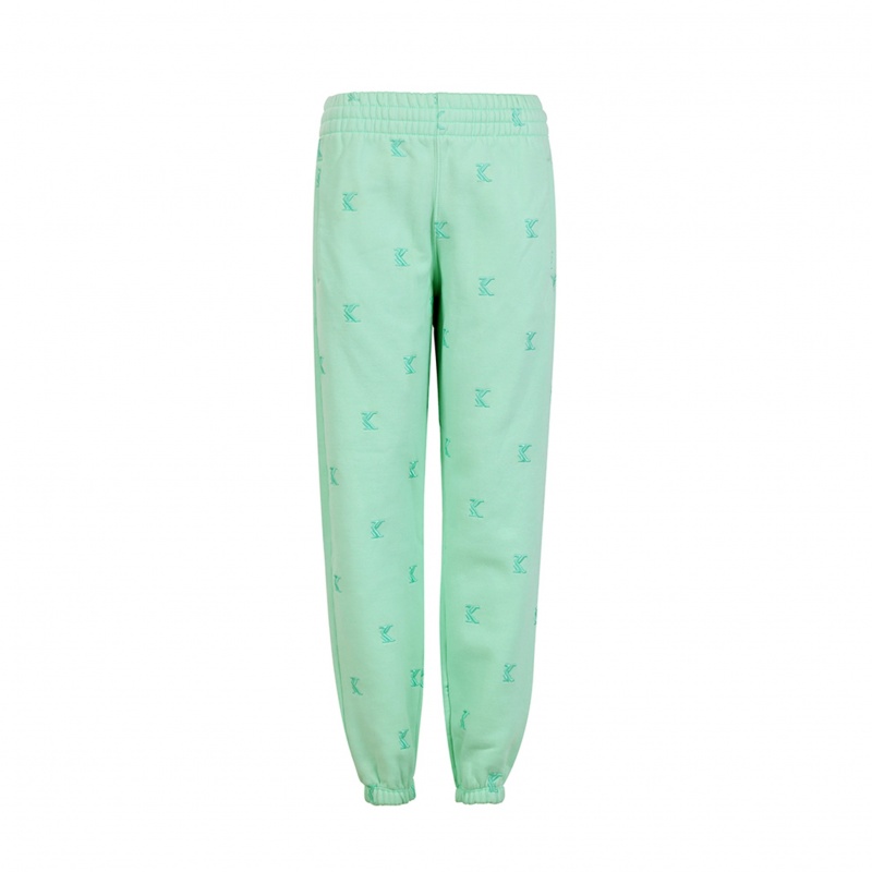 Pantalones Jogger Karl Kani Starr Mujer Verde Menta | AK8h3PyMRr5