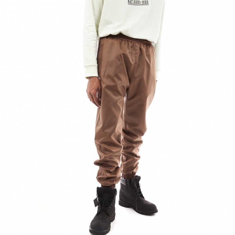 Pantalones Jogger Karl Kani Utica Hombre Marrones | OyecgHYd0Eg