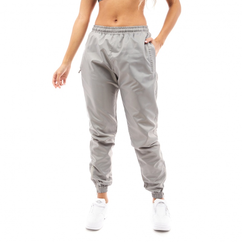 Pantalones Jogger Karl Kani Utica Mujer Gris | ue725xb5hpv