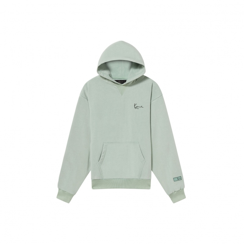 Sudadera con Capucha Karl Kani Born Hombre Verde Menta Verde | xKooIaVNKv3