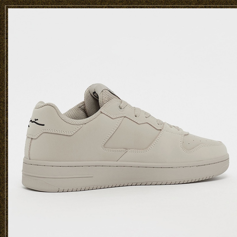 Zapatillas Karl Kani Calle Estilo Plain Cuero Logo Hombre Beige | zg7jgD2oQyN