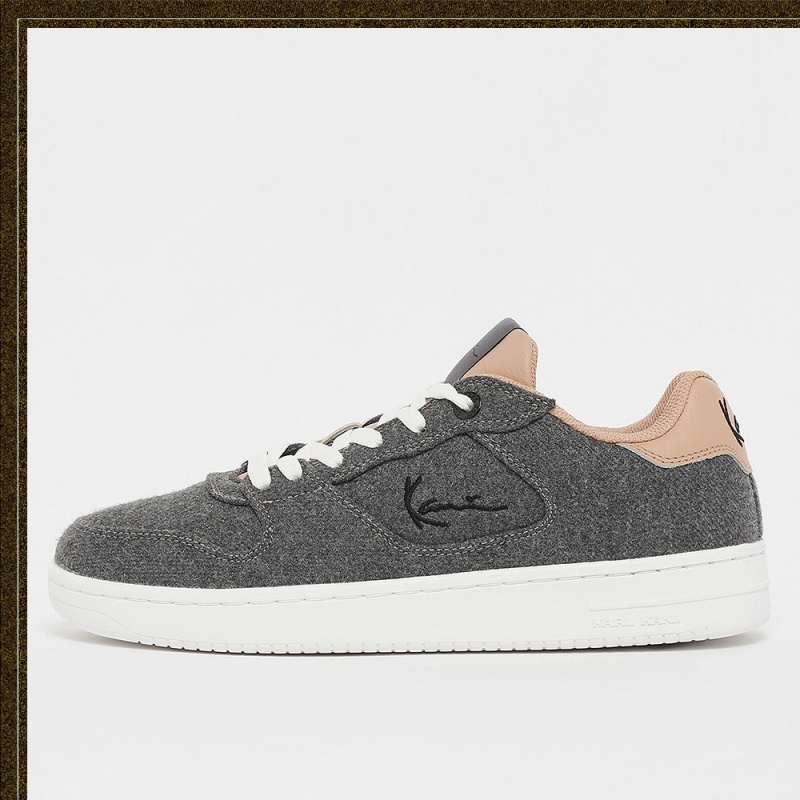 Zapatillas Karl Kani Calle Estilo Plain Logo Hombre Gris | u0liuJvwzSB