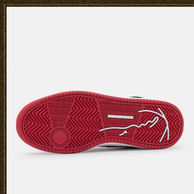 Zapatillas Karl Kani Cuero Logo Hombre Rojas | CAWKvUwqiv0