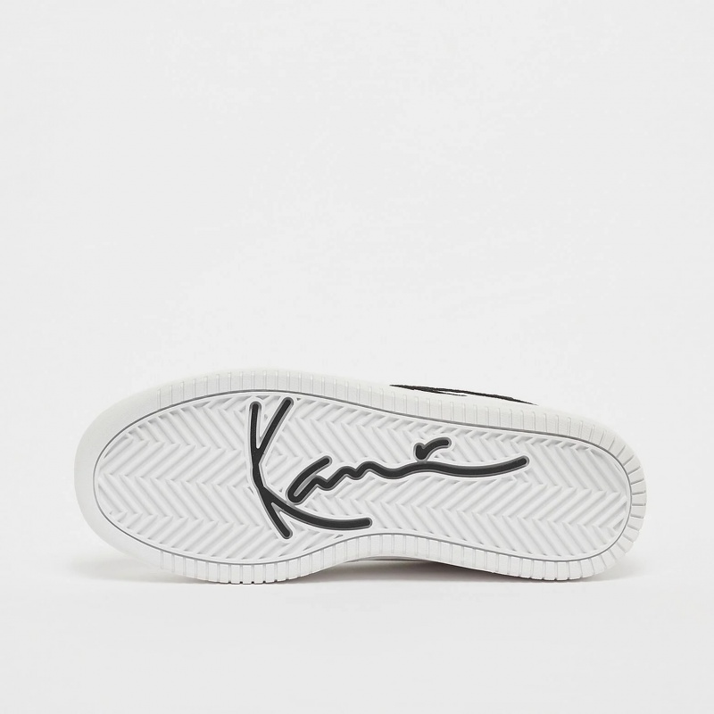 Zapatillas Karl Kani Rubber Sole Calle Estilo Plain Cuero Logo Low-Top Mujer Blancas | LjGsKioRvsH