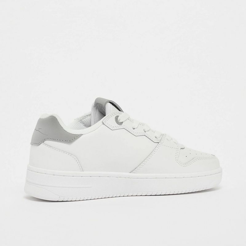 Zapatillas Karl Kani Rubber Sole Calle Estilo Plain Cuero Logo Low-Top Mujer Blancas | B464us0Ggjk